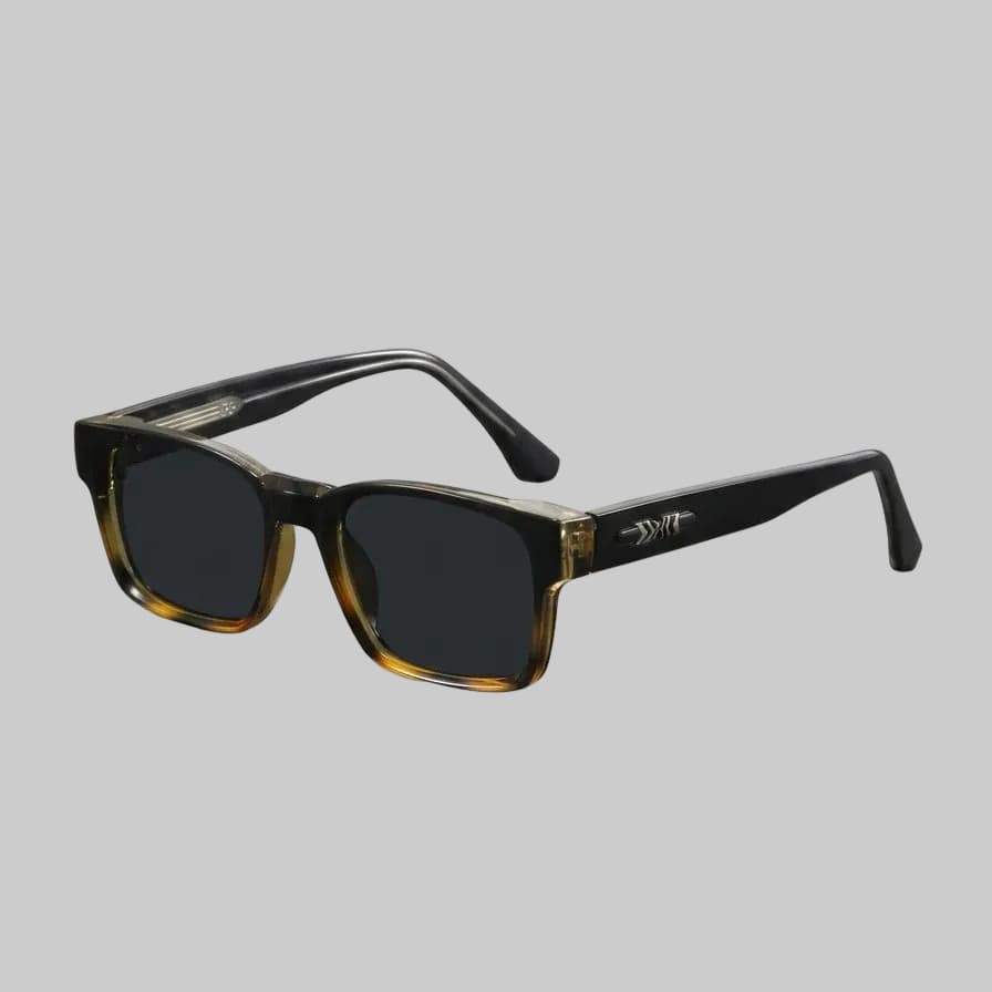 CarolinaShop Negro Clasico Gafas de Sol Rhomer