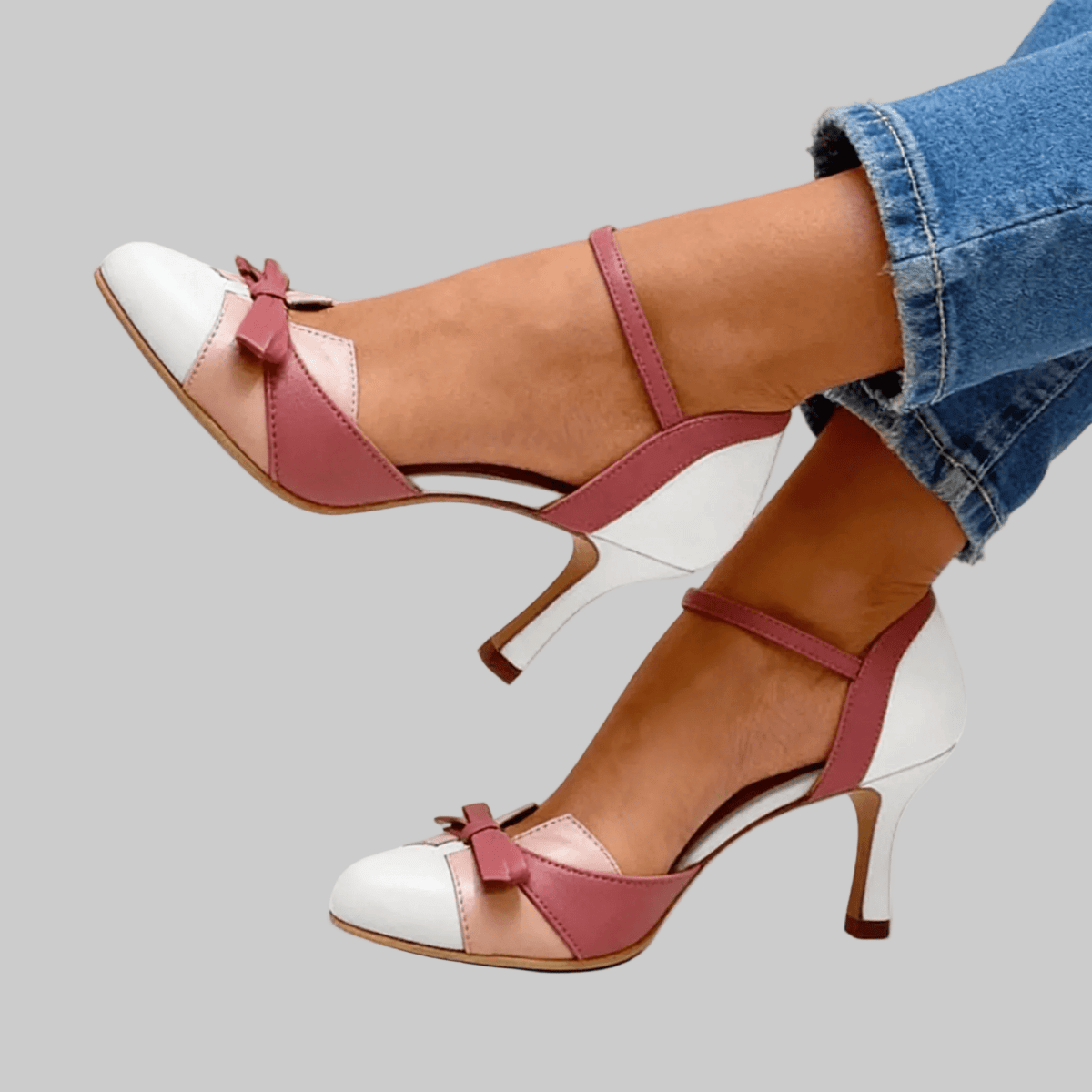 CarolinaShop para mujer Blanco / 34 CAROLINA | Tacones Bella Aura