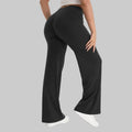 CarolinaShop para mujer Negro medianoche / XS Pantalón Flare Sculpt Fit Carolina