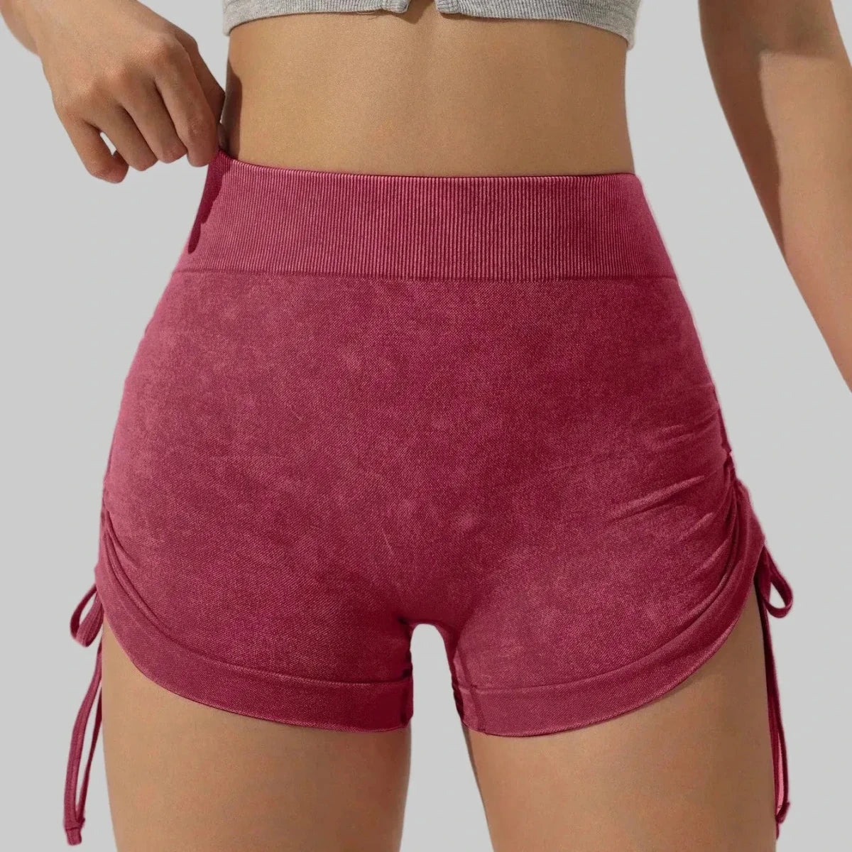 CarolinaShop para mujer Rojo rosa / S(US 4) pantalon cortos Cr