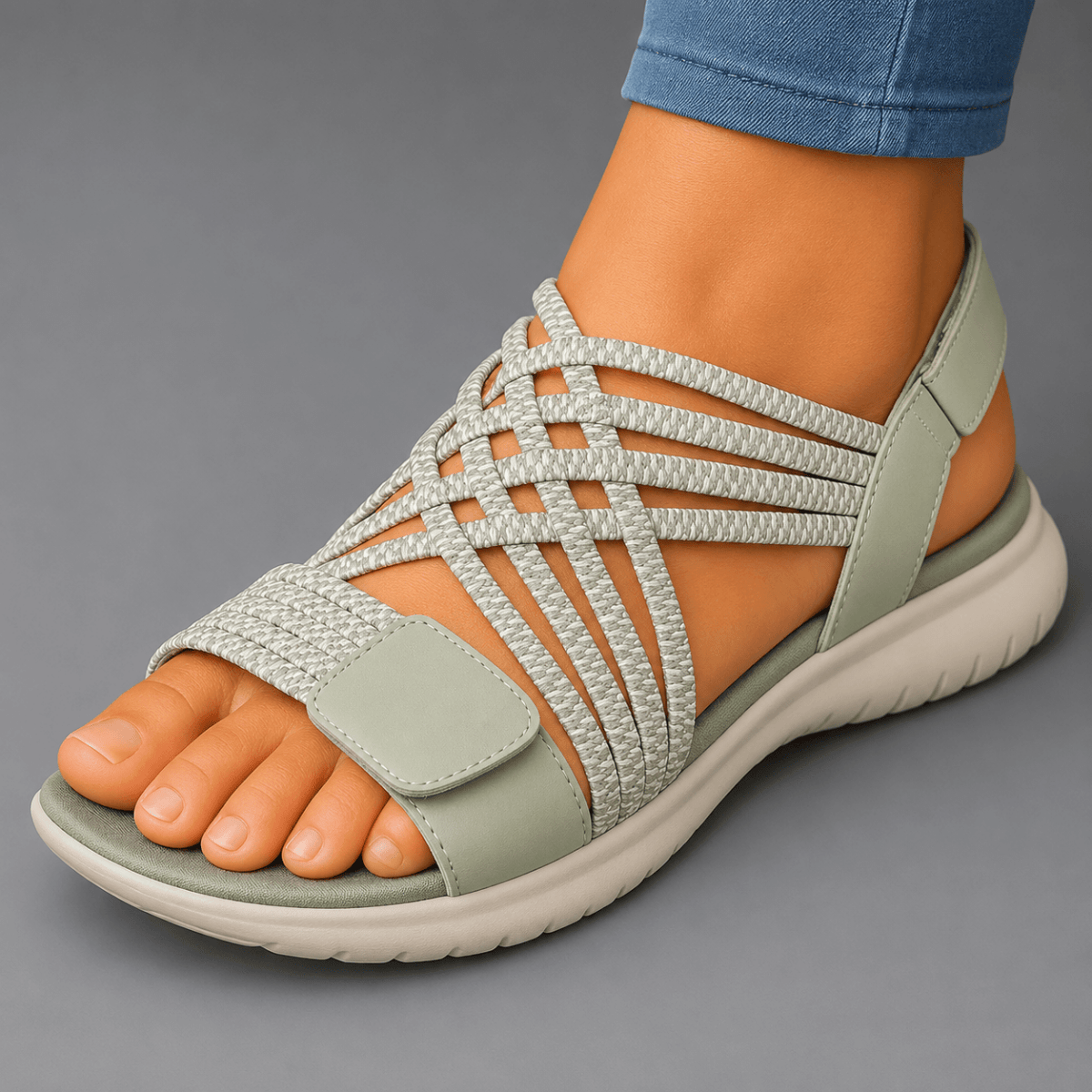 Sandalias Brisa Confort - CarolinaShoppara mujerCarolinaShopCarolinaShopCarolinaShop para mujer Verde / 35 Sandalias Brisa Confort