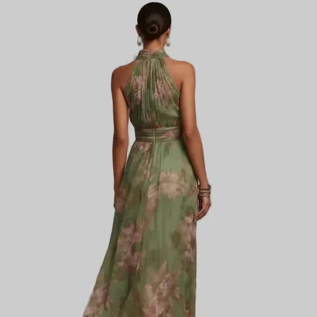 Vestido Maxi Floral Serenity Chic - CarolinaShoppara mujerCarolinaShopCarolinaShopCarolinaShop para mujer Vestido Maxi Floral Serenity Chic