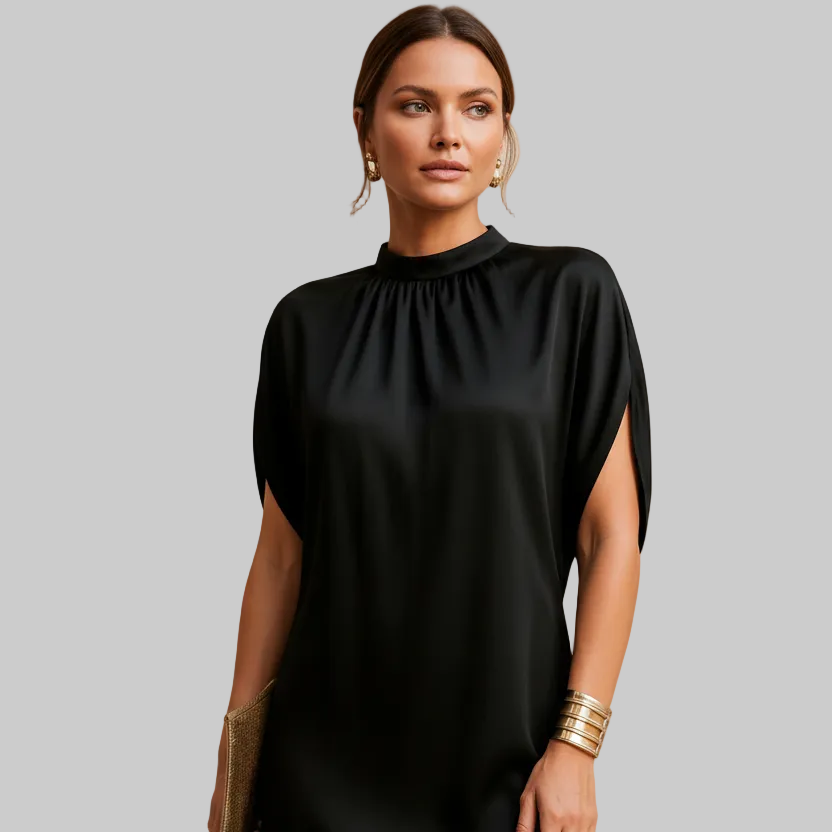 Vestido Negro Fondo Elegante